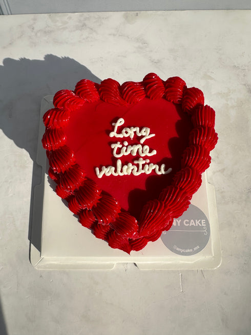 Vintage Cake Corazón